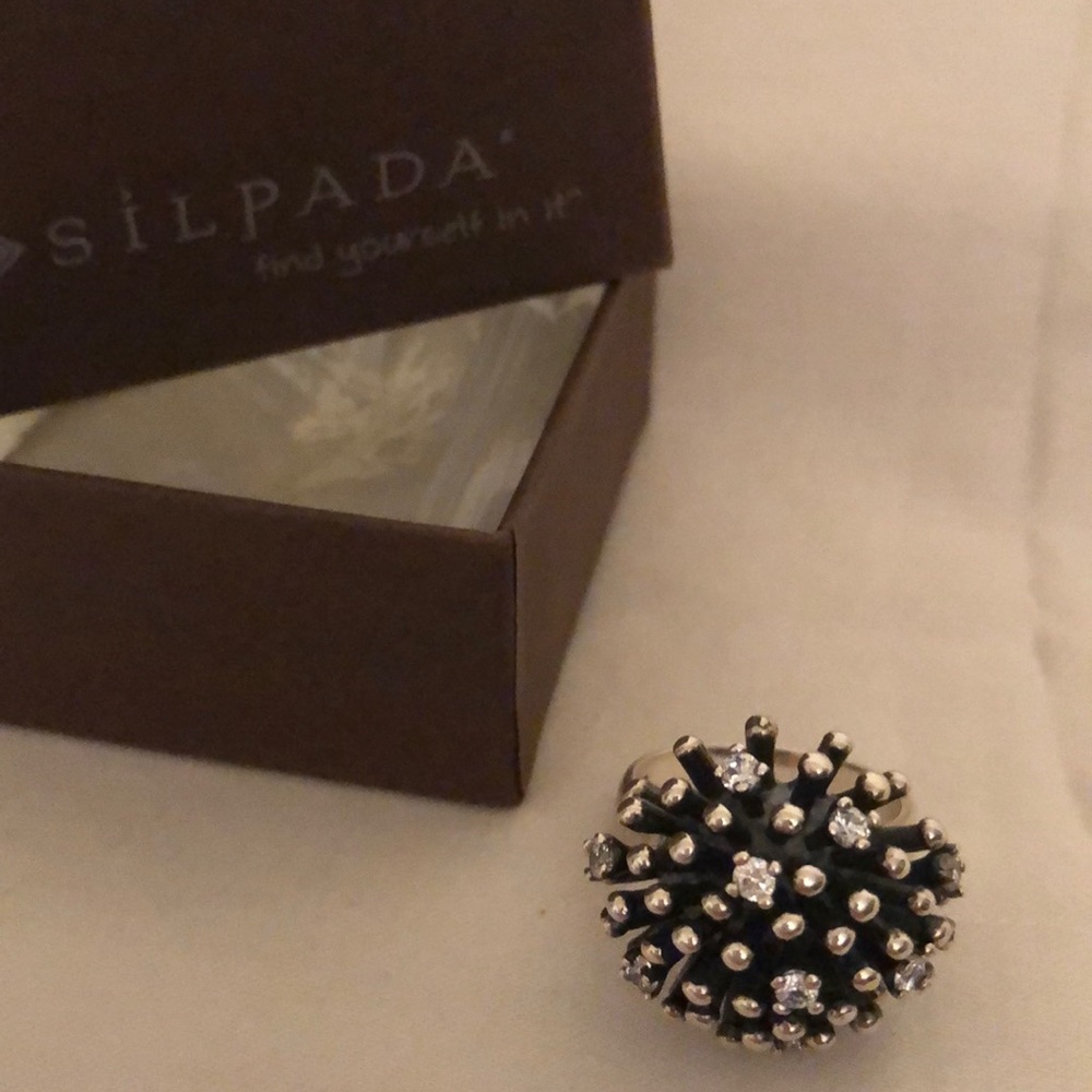 Sterling Silver Ring Size 8